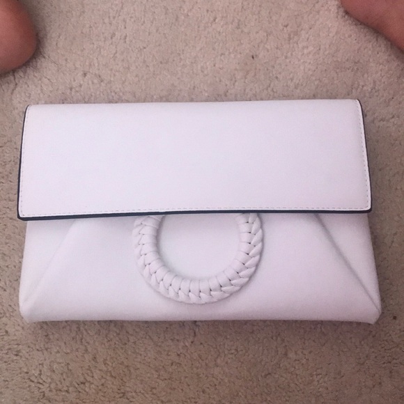 Urban Expressions Handbags - Braided clutch/crossbody bag